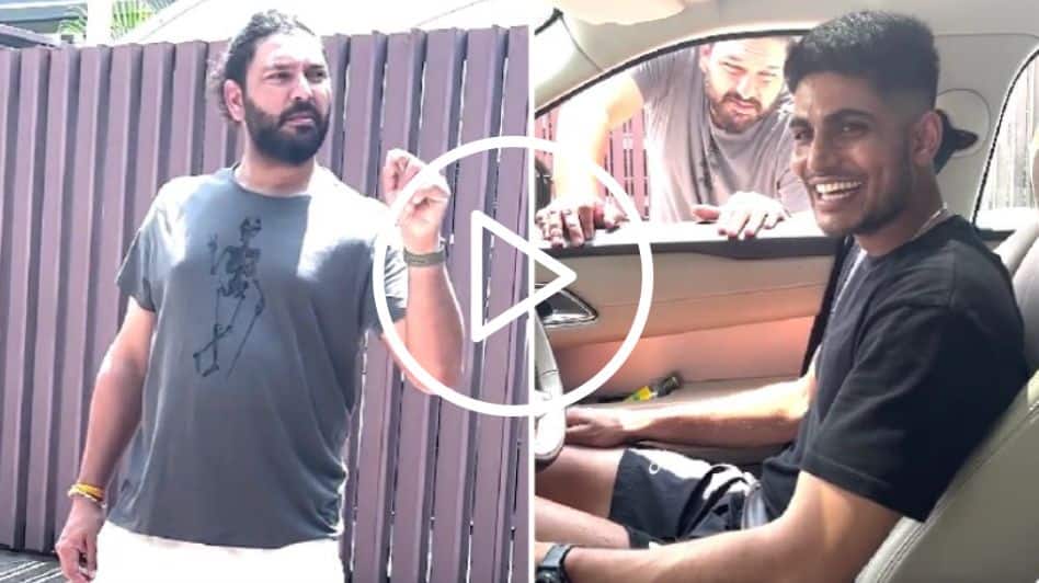 [WATCH] Yuvraj Singh 'Mocks' Shubman Gill's Driving Skills in His Range Rover Velar